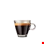 Icon von einem Espresso im Glas.