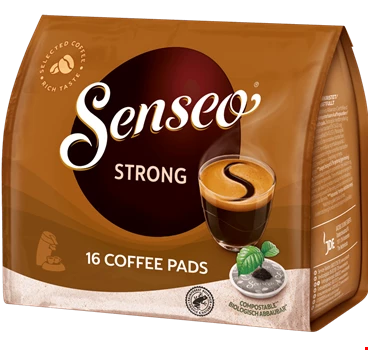 Senseo 16 Pads Strong - Cafe Pods - Coffee from Germany